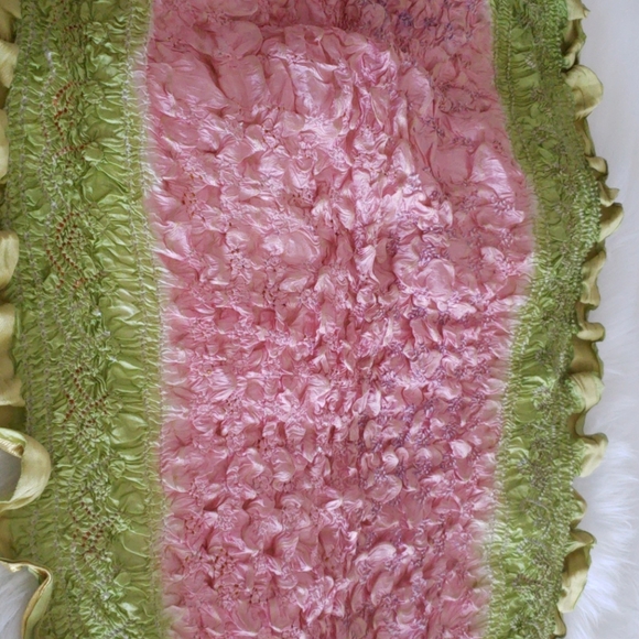 MISS JUNE SILK SHAWL SCARF - Picture 4 of 7